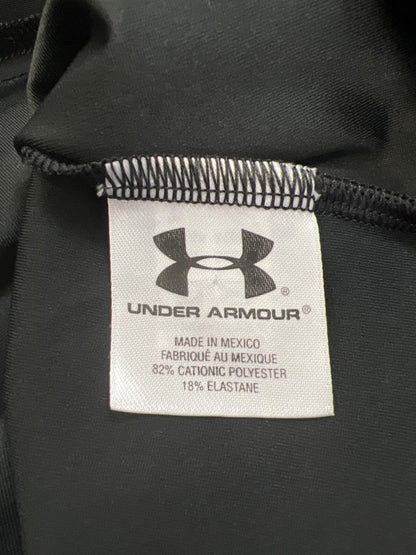 Under Armour Men's Black Fitted Short Sleeve Athletic Shirt - XL image 4