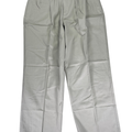 Lands End Men's Sandstone/Beige Cuffed Leg Pleated Dress Pants - 36x29