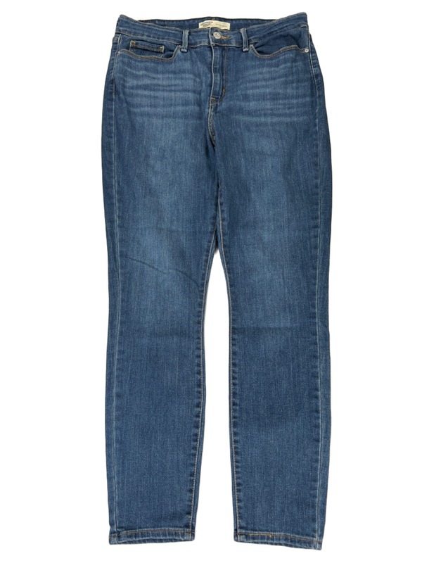 Levi's Women's Medium Wash Signature Gold Label Mid Rise Skinny Denim Jeans - 10