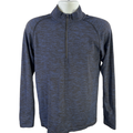 Lululemon Men’s Blue Metal Vent Tech Long Sleeve 1/4 Zip Pullover Shirt - S