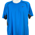 Nike Men's Blue Dri-Fit Legacy Short Sleeve Athletic Shirt - L