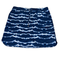 Chico's Zenergy Women's Blue Tie-Dye Lined Mini Skort - 2/US L