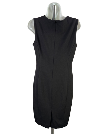 White House Black Market Women''s Black Sleeveless Sheath Dress - 8 image 2
