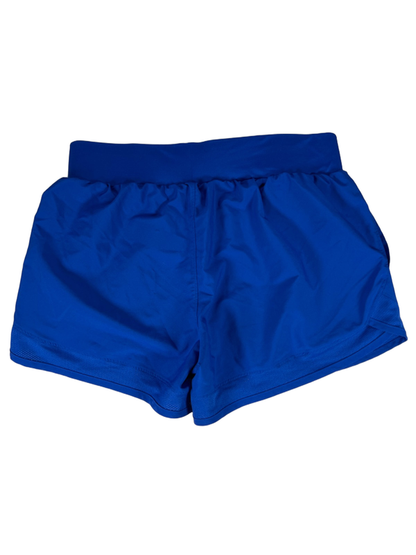 Under Armour Women's Blue Mesh Trim Pull On Unlined Athletic Shorts - M image 2