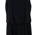 White House Black Market Rhinestone Mock Neck Sleeveless Blouson Dress - XS