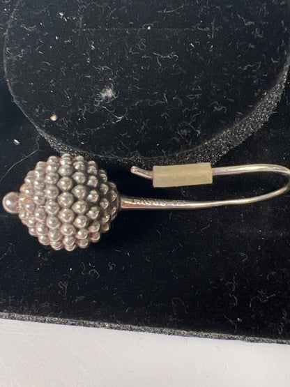 Lagos Women's Stearling Silver Caviar Ball Drop Earrings image 4