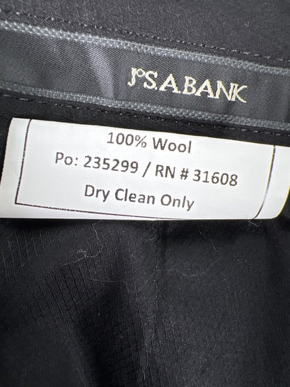 Jos A Bank Men's Gray 100% Wool Blazer Jacket And Dress Pants Set - 42R/36x32 image 8