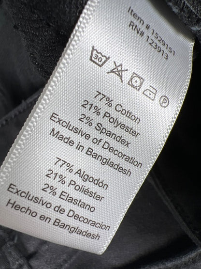 Jachs New York Men's Black Straight Fit Stretch Traveler Pants - 36x32 image 4