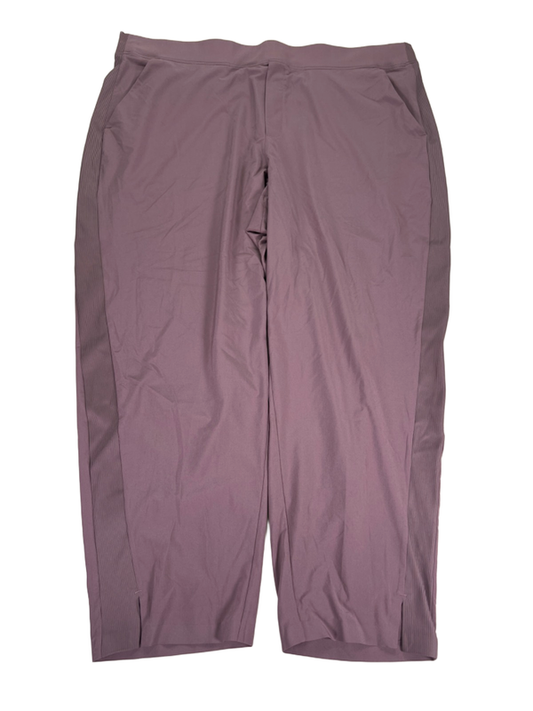Athleta Women's Purple Brooklyn Ankle Pull On Active Pants - 22
