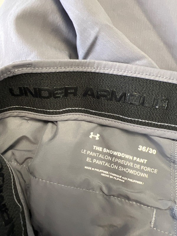 Under Armour Men's Gray Showdown Tapered Leg Golf Active Pants - 36x30 image 3
