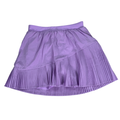 Spanx Women's Purple Get Moving Pleated Lined Athletic Skort - S