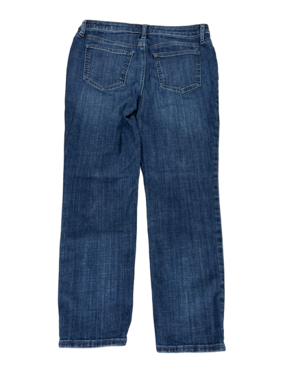 Chicos Women's Dark Wash So Slimming Girlfriend Slim Ankle Jeans - 0/US 4 Petite image 2