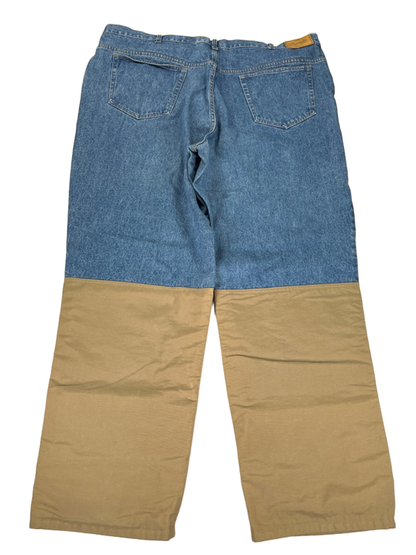 Cabela's Men's Medium Wash Roughneck Upland Outdoor Denim Jeans - 48x31 image 2