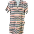 The Odells By Anthropologie Women's Multicolor Short Sleeve Tee Shirt Dress - S