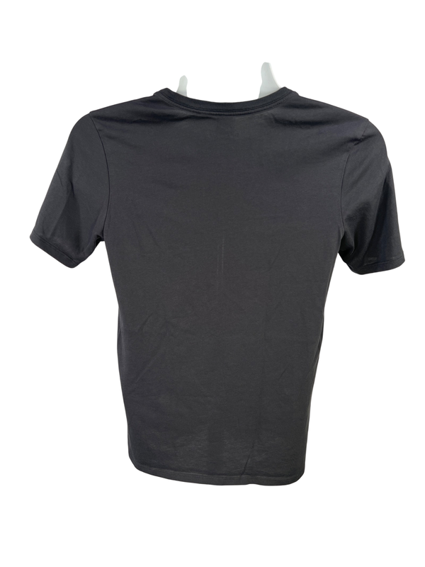 Nike Men's Gray Short Sleeve Dri-Fit Cotton T-Shirt - M image 2