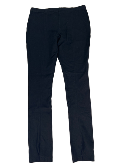 White House Black Market Women's Black Pull On Slit Ankle Pants - S image 2