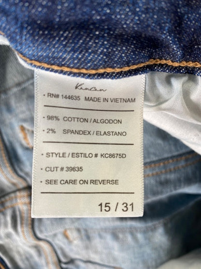 Kancan women's Dark Wash Ripped High Rise Denim Jeans - 15 image 4