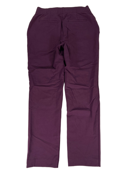 J Jill Women's Purple/Burgundy Pull On Ponte Slim Leg Pants - S image 2