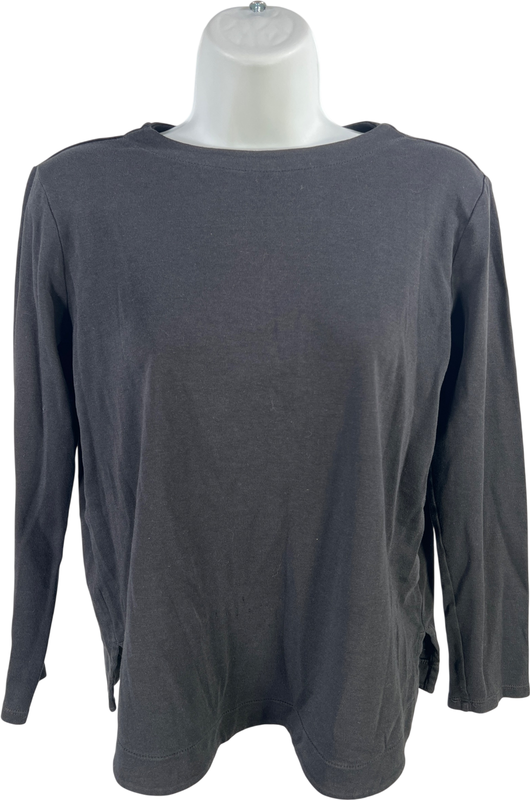 J.Jill Women’s Black Long Sleeve Shirt - S Petite
