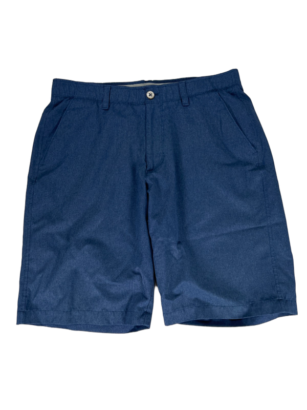 Under Armour Men's Blue Match Play Vented Loose Fit Athletic Shorts - 34