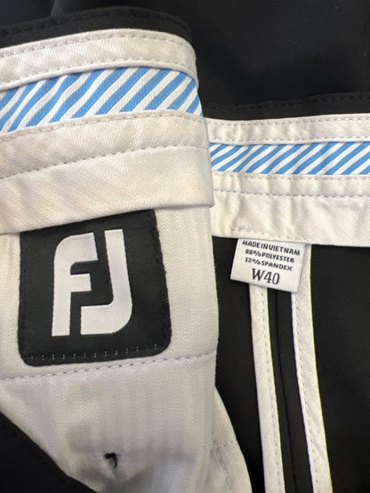 FootJoy Men's Black Performance Golf Shorts - 40 image 3