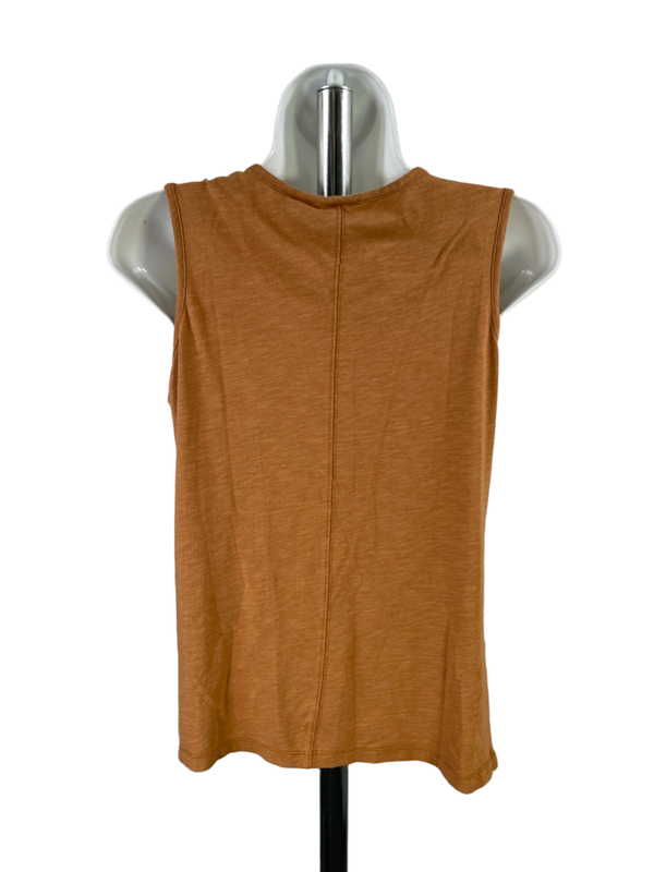 Max Studio Women's Brown Basic Lightweight Sleeveless Shirt - S image 2