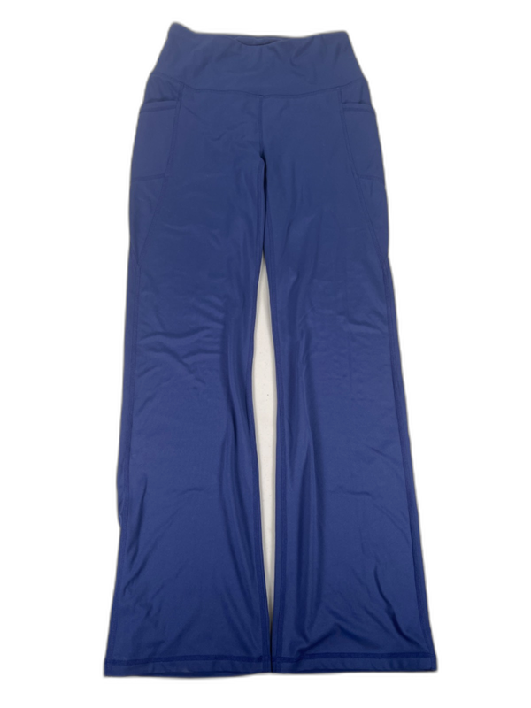 Reebok Women's Blue Pull On Bootcut Yoga Pants - S