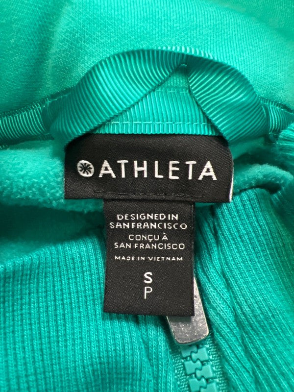 Athleta Women's Blue/Teal Triumph Zip Up Long Sleeve Hoodie Jacket - S image 3