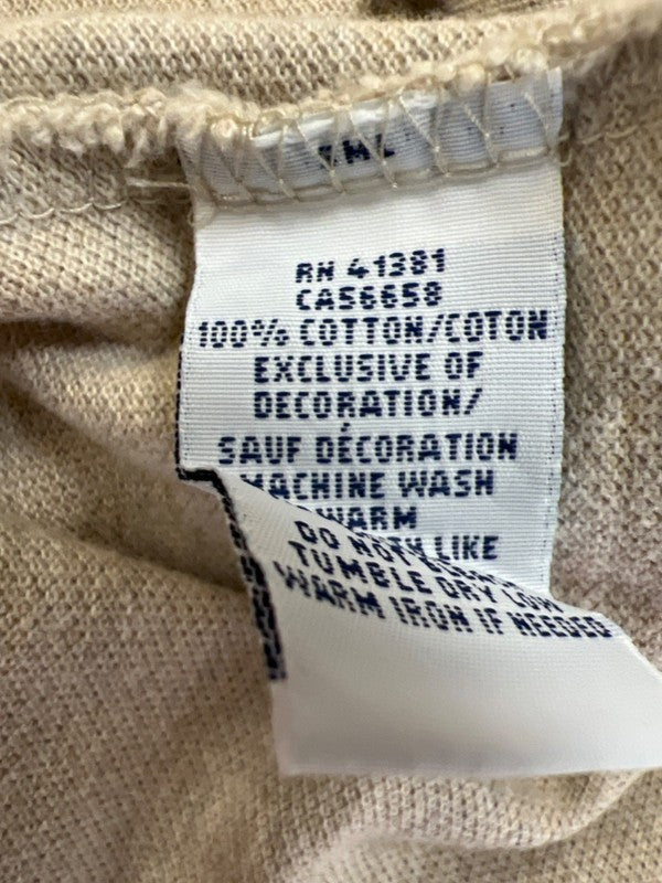 Polo Ralph Lauren Men's Beige Short Sleeve Classic Fit Polo Shirt - XXL image 4