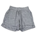 Briggs Women's Blue/White Striped Stretch Waist Pull On Shorts - S
