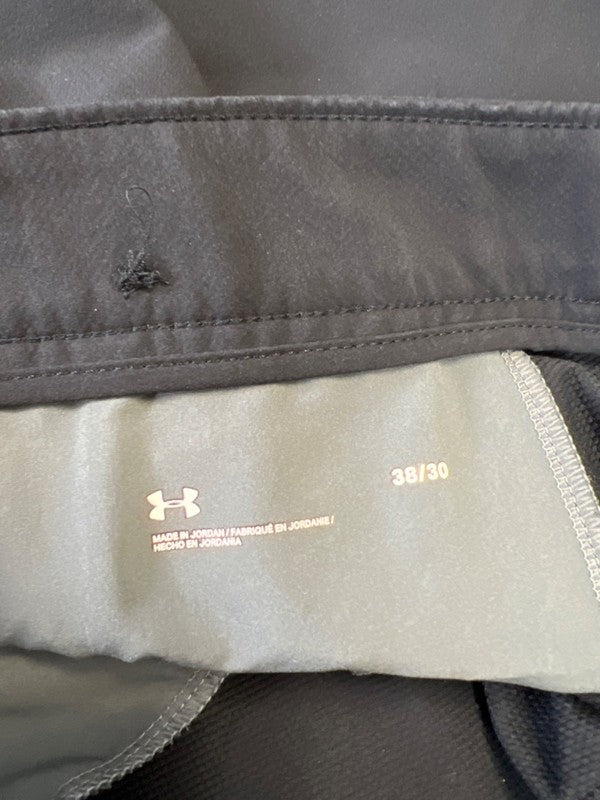 Under Armour Men's Black Drive Straight Athletic Golf Pants - 38x30 image 3