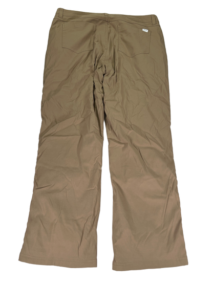 Orvis Men's Tan Fleece Lined Stretch Fabric Outdoor Pants - 36x29 image 2