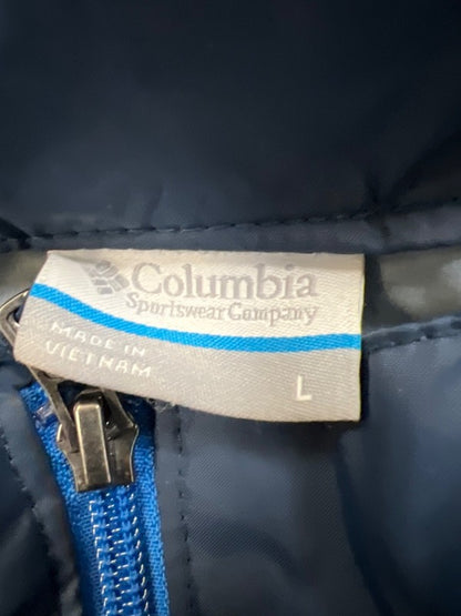 Columbia Men's Blue Glennaker Lake Zip Up Rain Jacket - L image 3