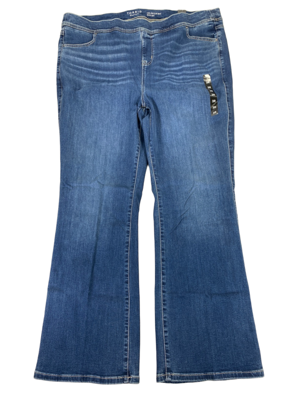 Torrid Women's Medium Wash Slim Bootcut Mid Rise Jeans - 3 Plus