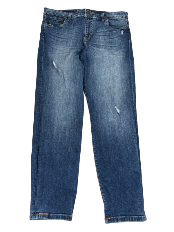 Kut from the Kloth Women's Medium Wash Connie Ankle Skinny Denim Jeans - 14