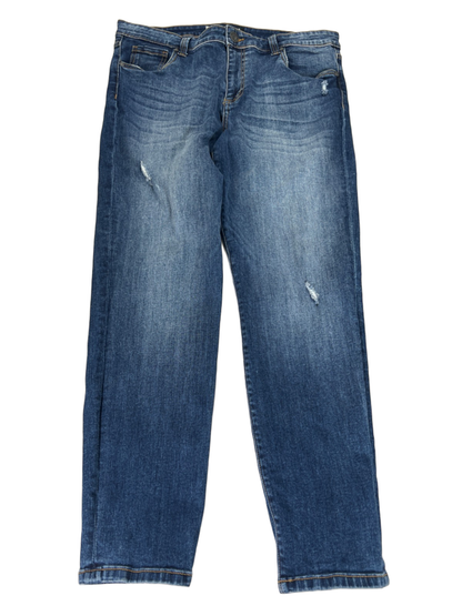 Kut from the Kloth Women's Medium Wash Connie Ankle Skinny Denim Jeans - 14
