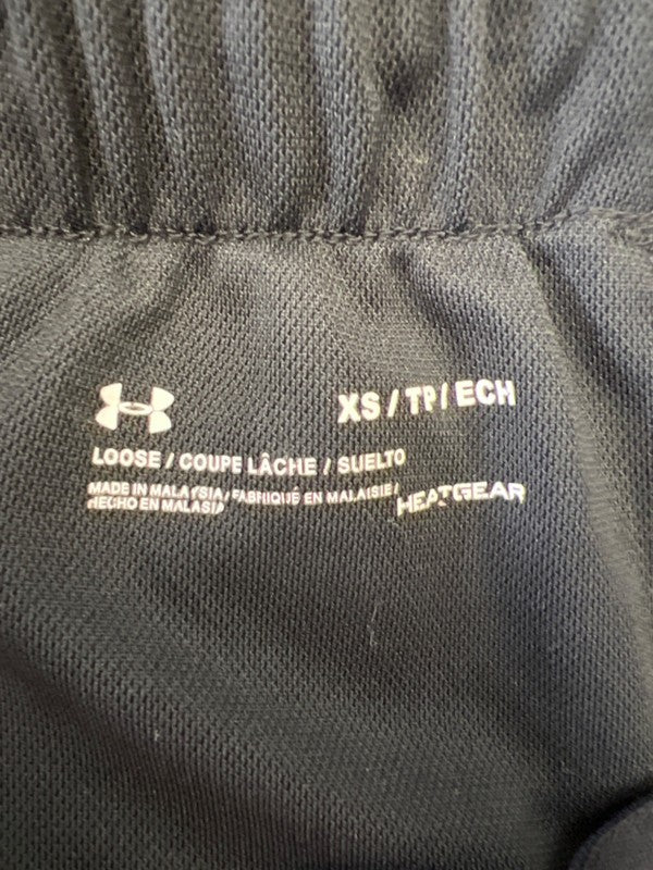 Under Armour Women's Black/Pink Loose Fit Athletic Shorts - XS image 3
