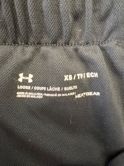 Under Armour Women's Black/Pink Loose Fit Athletic Shorts - XS image 3