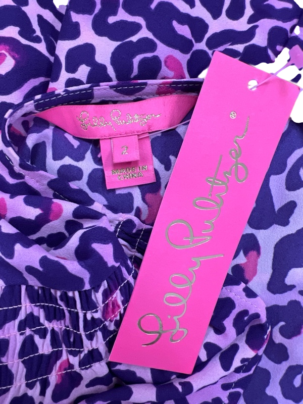 Lilly Pulitzer Women's Purple Animal Print Cristiana Stretch Dress - 2 image 3