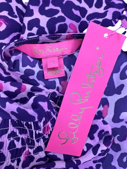 Lilly Pulitzer Women's Purple Animal Print Cristiana Stretch Dress - 2 image 3