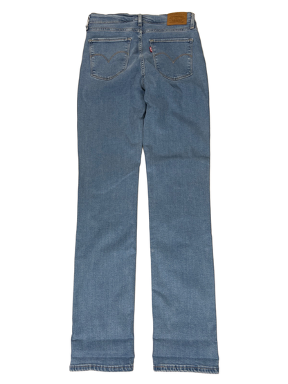 Levi's Women's Light Wash 724 High Rise Straight Denim Jeans - 28 image 2