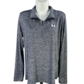 Under Armour Women's Blue 1/4 Zip Tech Twist Athletic Shirt - M