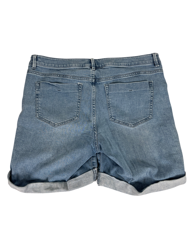 J.Jill Women's Light Wash Stretch Denim Jean Shorts - 10 image 2