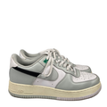 Nike Men's Gray Air Force 1 Low '07 LV8 Split Lace Up Sneakers - 13
