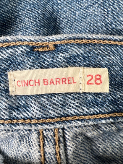 Levi's Women's Light Wash Cinch Barrel Denim Jeans - 28 image 3