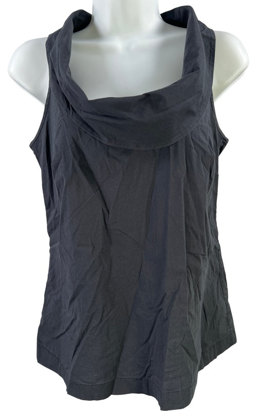 Ann Taylor Women’s Black Cowl Neck Sleeveless Blouse - 0 image 2
