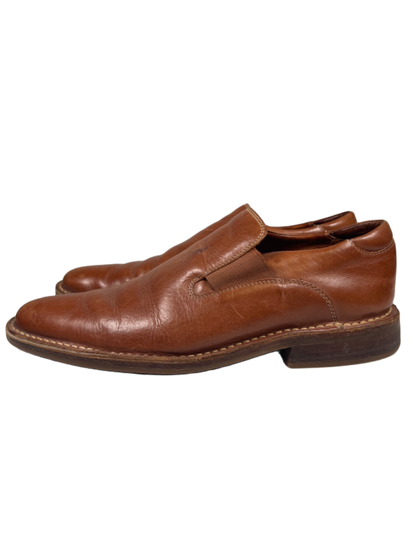 Cole Haan Men's Brown Leather Stitch Detail Slip On Loafers - 8.5 image 5