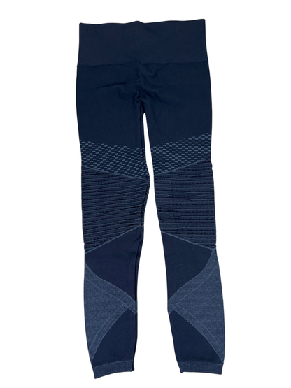 Spanx Women's Blue Look at Me Now Seamless Moto Leggings - L image 2