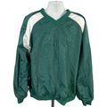 adidas Team Men's Green Lined Pullover Windbreaker Jacket - 2XL