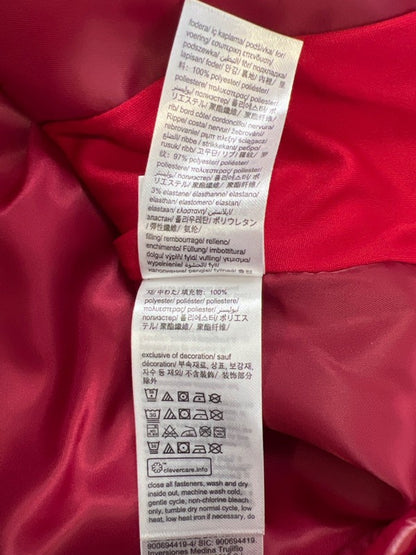 Calvin Klein Women's Red Sleeveless Full Zip Puffer Vest - M image 4